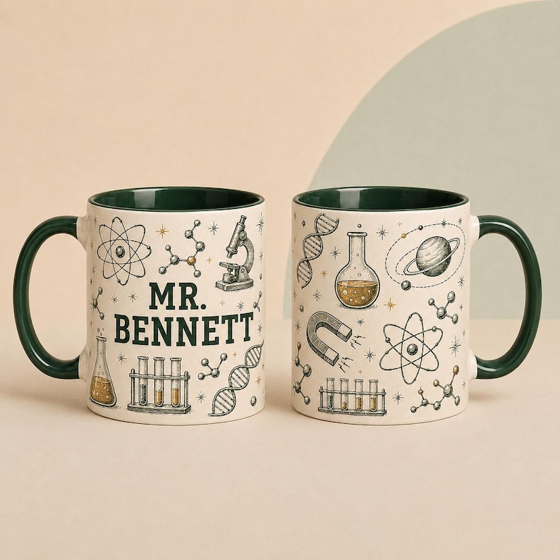 Personalized Science Teacher Mug