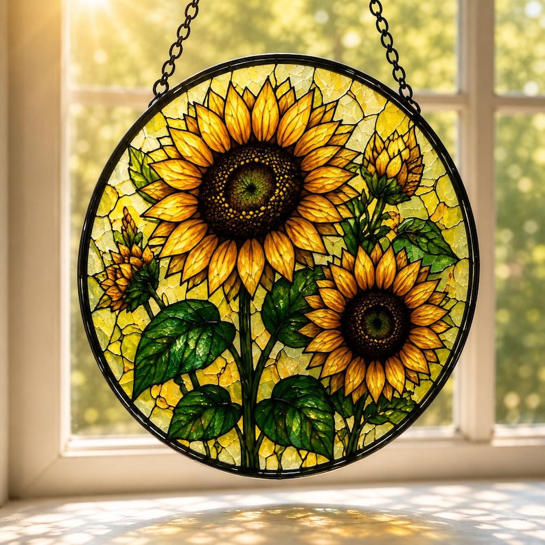 Sunflower Suncatcher
